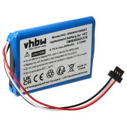   VHBW GPS Battery FM58350631376, VF6S, VF2, AHA11110005, VF6D - 950 mAh 3.7 V Li-Ion