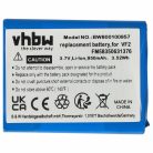 VHBW GPS Battery FM58350631376, VF6S, VF2, AHA11110005, VF6D - 950 mAh 3.7 V Li-Ion