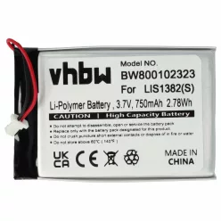   VHBW E-Book Battery LIS1382(J), 8704A41918, 1-756-769-11 - 750 mAh 3.7 V Li-polymer