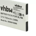 VHBW Vezetékes telefon akku Siemens Gigaset 4250366817255, S30852-D2152-X1 - 700 mAh 3,7 V Li-Ion