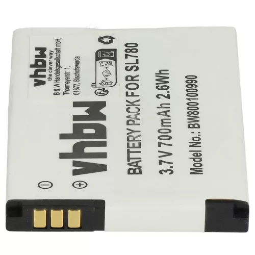 VHBW Vezetékes telefon akku Siemens Gigaset 4250366817255, S30852-D2152-X1 - 700 mAh 3,7 V Li-Ion