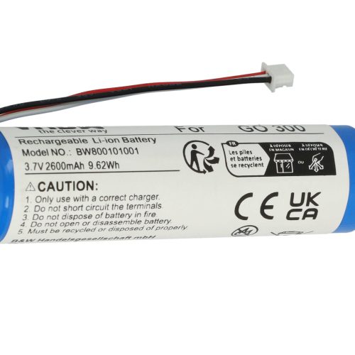 VHBW GPS Akku VF5 - 2600 mAh 3,7 V Li-Ion