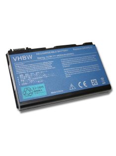   Notebook akkumulátor  Acer 934T2220F, 4UR18650F 2 WST3, 934C2220F - 4400 mAh 14,8 V Li-Ion, fekete