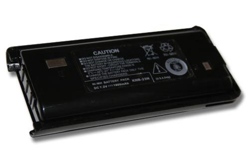 Rádió akku Kenwood KNB-29, BPKNB45LI, BPKNB29MHXT-1, BPKNB29MH - 1600 mAh 7,2 V NiMH