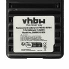 VHBW Radio Akku FNB-64H, FNB-57, FNB-64, FNB-83, AAJ66X001 - 1600 mAh 7,2 V NiMH