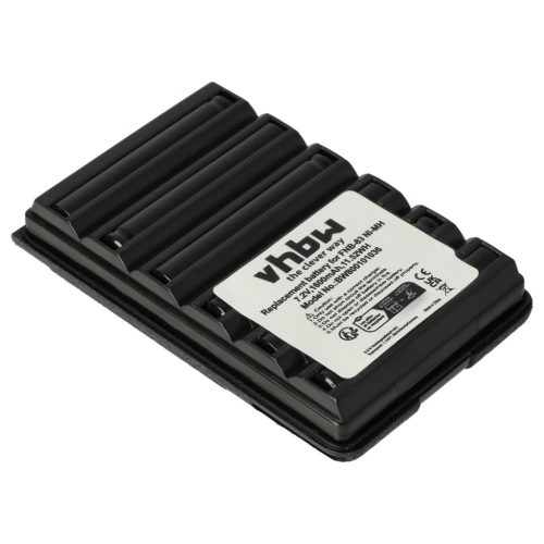 VHBW Radio Akku FNB-64H, FNB-57, FNB-64, FNB-83, AAJ66X001 - 1600 mAh 7,2 V NiMH