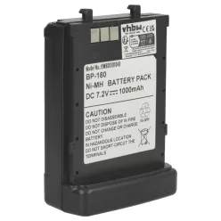   VHBW Radio Akku BP-173, BP-180H, BP-180 - 1000 mAh 7,2 V NiMH