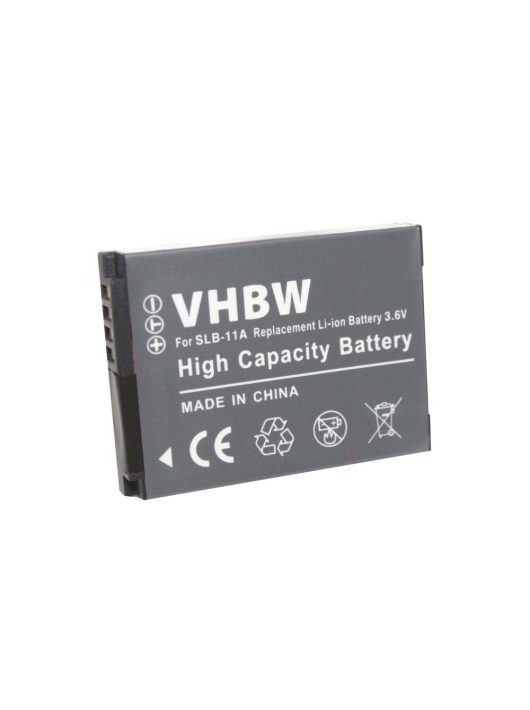 Samsung SLB-11a akkumulátor - 700 mAh, 3,6 V, Li-Ion