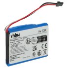 VHBW GPS Akku für Mitac - 750 mAh 3,7 V Li-Ion