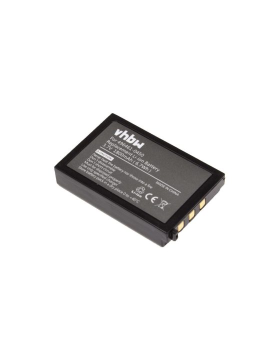 POS Vonalkód-leolvasó BT-20L, 496461-0450, BT-20LB, 496466-1130 - 1800 mAh, 3,7 V, Li-Ion