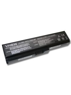   Notebook akkumulátor  Toshiba PA3635U-1BAM, PA3634U-1BAS - 4400 mAh 10,8 V Li-Ion, fekete