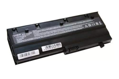 VHBW Notebook Battery Medion 40024623, 40024627, 40022954, 40022955 - 6600 mAh 11.1 V Li-Ion, black