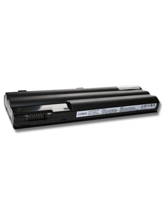 Notebook akkumulátor  FPCBP144, FPCBP144AP, S26391-F2592-L500 - 4400 mAh 14,4 V Li-Ion, fekete