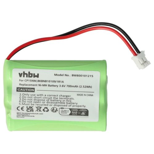 Vezetékes telefon akku NTM/BKBNB 101 13/1 - 700 mAh 3,6 V NiMH számára