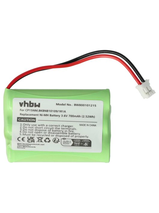 Vezetékes telefon akku NTM/BKBNB 101 13/1 - 700 mAh 3,6 V NiMH számára