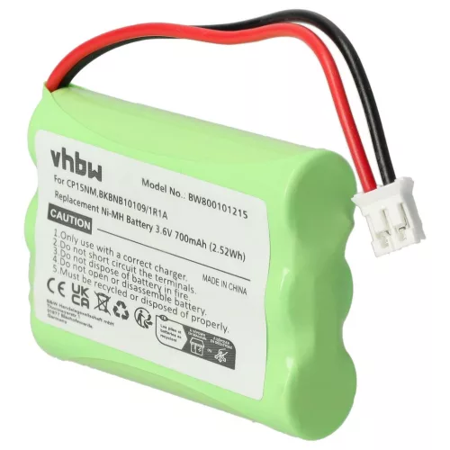 VHBW Vezetékes telefon akku NTM/BKBNB 101 13/1 - 700 mAh 3,6 V NiMH számára