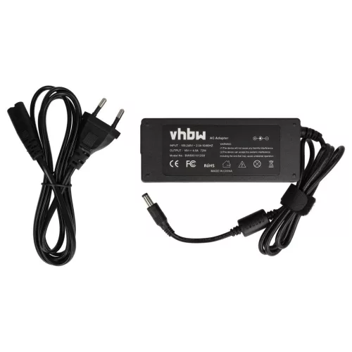 VHBW Hálózati tápadapter IBM Lenovo 02K6543-at IBM Lenovo Notebookhoz stb. - 16,5 cm, 72 W