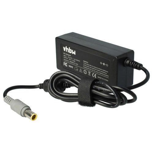 VHBW Hálózati tápadapter IBM / Lenovo 40Y7700, 40Y7696, 41N8460 modelleket IBM / LenovoNotebookhoz - 15 cm, 65 W