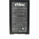 VHBW Ladegerät Casio Exilim EX-H10, EX-H20G, EX-FH100, EX-H15 HI-Zoom Digitalkamera - 0,6 A