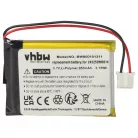 VHBW Remote Control Battery 242252600214 - 850 mAh 3.7 V Li-Ion