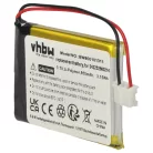 VHBW Remote Control Battery 242252600214 - 850 mAh 3.7 V Li-Ion