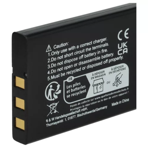 VHBW Remote Control Battery SN03043TF - 1000 mAh 3.6 V Li-Ion