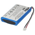 VHBW GPS Akku 1S2PMX, 523450L110 - 2200 mAh 3,7 V Li-Ion