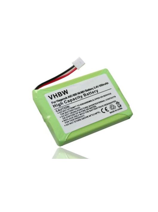 Vezetékes telefon akku a Hagenuk CN3045TS-hez - 850 mAh 2,4 V NiMH