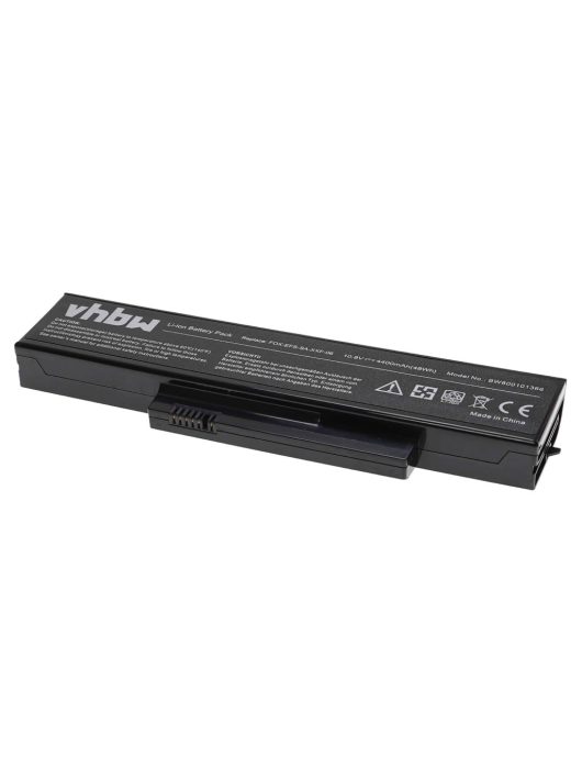 Notebook akkumulátor  Fujitsu-Siemens FOX-EFS-SA-XXF-06, FOX-EFS-SA-XXF-04 - 4400 mAh 10,8 V Li-Ion