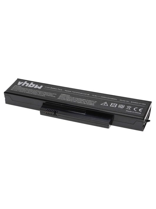 Notebook akkumulátor  Fujitsu-Siemens FOX-EFS-SA-XXF-06, FOX-EFS-SA-XXF-04 - 4400 mAh 10,8 V Li-Ion