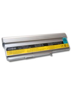   Notebook akkumulátor  Lenovo 40Y8317, 40Y8322, 40Y8315 - 6600 mAh 10,8 V Li-Ion, ezüst