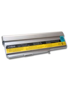   Notebook akkumulátor  Lenovo 40Y8317, 40Y8322, 40Y8315 - 6600 mAh 10,8 V Li-Ion, ezüst