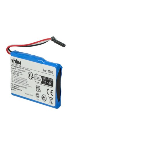 VHBW GPS Battery Mitac 338937010172, T300-3 - 750 mAh 3.7 V Li-Ion
