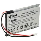 VHBW GPS Akku HYB8030450L1401S1MPX, MA3060 - 1400 mAh 3,7 V Li-Ion