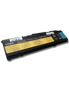   Notebook akkumulátor  IBM Lenovo 43R1965, 43R1967, ASM 42T4519 - 3600 mAh 10,8 V Li-Ion, fekete