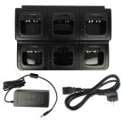 VHBW Ladegerät + Netzadapter für Motorola HNN9013 Radioakkus - 7,2 V, 0,5 A