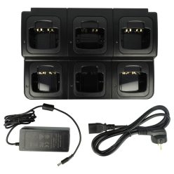   VHBW Ladegerät + Netzadapter für Motorola HNN9013 Radioakkus - 7,2 V, 0,5 A