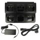Töltő + hálózati adapter Motorola HNN9013 rádiós akkuokhoz - 7,2 V, 0,5 A