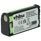 VHBW Mikrofonakku Sennheiser BA2015, BA-2015 - 1500 mAh 2,4 V NiMH