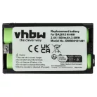 VHBW Mikrofonakku Sennheiser BA2015, BA-2015 - 1500 mAh 2,4 V NiMH