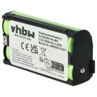 VHBW Mikrofonakku Sennheiser BA2015, BA-2015 - 1500 mAh 2,4 V NiMH