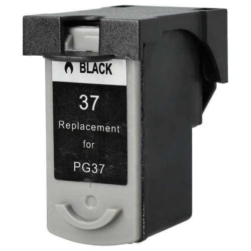 VHBW Canon PG-37 Tintapatron - Fekete, Újratöltött 12 ml