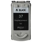 VHBW Canon PG-37 Tintapatron - Fekete, Újratöltött 12 ml