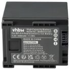 Videokamera Akku Canon 2740B002, für BP-819 - 1600 mAh 7,2 V Li-Ion