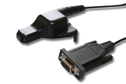 VHBW RS-232 Programozó Vezeték Motorola ASTRO - Adapter 14,5 cm, Fekete