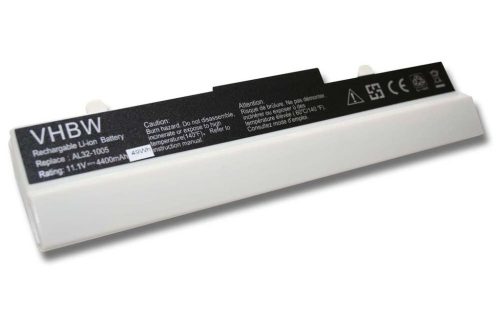 Notebook akkumulátor  Asus 70-OA1B1B2100, 0B20-00KA0AS - 4400 mAh 11,1 V Li-Ion, fehér