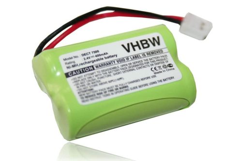 Vezetékes telefon akku SL30013-hoz - 400 mAh 2,4 V NiMH