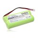Vezetékes telefon akku Audioline 08C/CP18NM-hez - 750 mAh 2,4 V NiMH