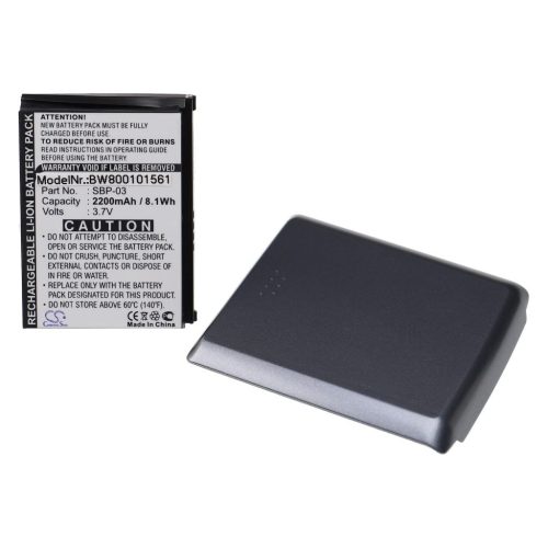 Tabletta akkumulátor Asus SBP-03 készülékhez - 2200 mAh 3,7 V Li-Ion