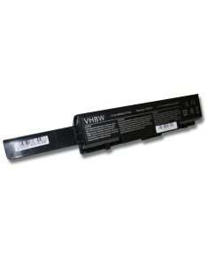   Notebook akkumulátor  Dell 312-0711, 312-0712, 312-0708, 451-10660 - 6600 mAh 11,1 V Li-Ion, fekete